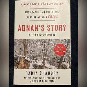 NWT. Paperback. Adnan’s Story. From the podcast serial to‎ best selling book.
